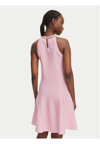 Morgan Sukienka codzienna 261-RMDIANE Różowy Regular Fit. Okazja: na co dzień. Kolor: różowy. Materiał: syntetyk. Typ sukienki: proste. Styl: casual #4