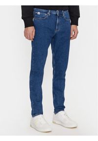 Calvin Klein Jeans Jeansy J30J324292 Niebieski Slim Fit. Kolor: niebieski