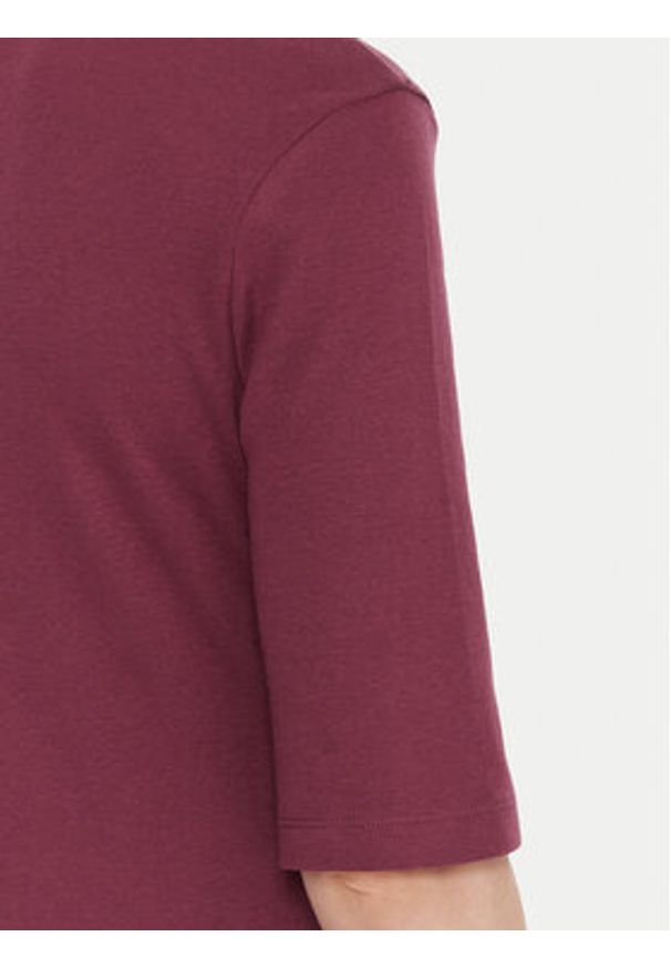 United Colors of Benetton - United Colors Of Benetton Bluzka 3GA2D400U Fioletowy Slim Fit. Kolor: fioletowy. Materiał: bawełna