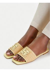 Nine West Klapki CEO-SMRL393661 Beżowy. Kolor: beżowy. Materiał: syntetyk #1