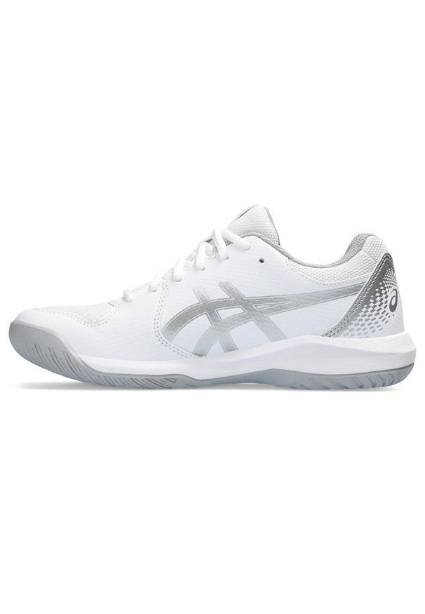 Damskie buty do tenisa Asics Gel-Dedicate 8. Kolor: wielokolorowy, szary, biały. Sport: tenis