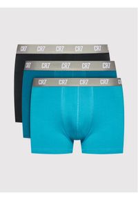Cristiano Ronaldo CR7 Komplet 3 par bokserek Basic Trunk 3-Pack 8100-49-2717 Niebieski. Kolor: niebieski. Materiał: bawełna