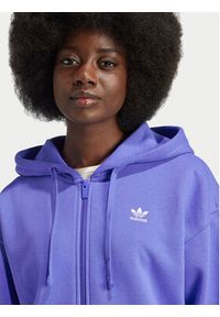 Adidas - adidas Bluza Essentials IY9624 Niebieski Loose Fit. Kolor: niebieski. Materiał: bawełna
