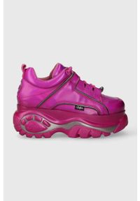 Buffalo sneakersy 1339-14 2.0 kolor różowy 1633027. Zapięcie: sznurówki. Kolor: różowy. Obcas: na platformie #1