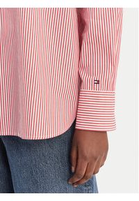 TOMMY HILFIGER - Tommy Hilfiger Koszula WW0WW48190 Czerwony Regular Fit. Kolor: czerwony. Materiał: bawełna #2