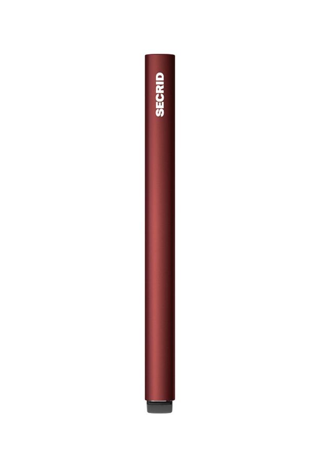 Secrid - Portfel. Kolor: czerwony. Materiał: materiał