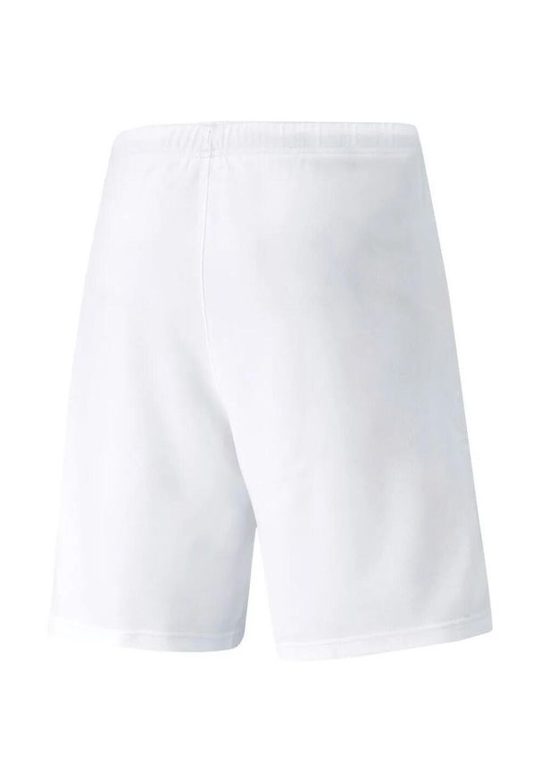 Spodenki Puma teamRISE białe. Kolor: czarny, biały, wielokolorowy. Sport: fitness, bieganie