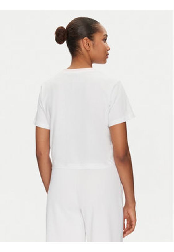 Guess T-Shirt V5GI18 I3Z14 Biały Regular Fit. Kolor: biały. Materiał: bawełna