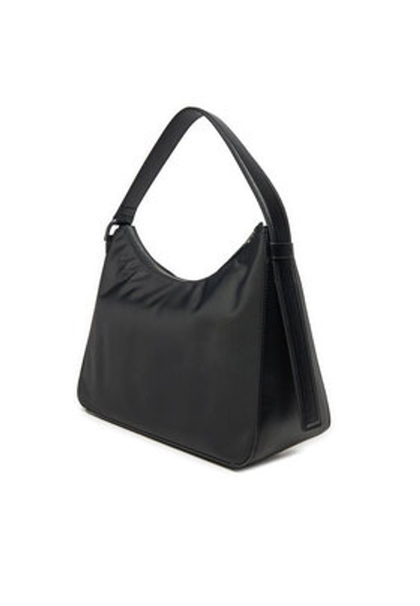 Calvin Klein Torebka Ck Sense Md Shoulder Bag_Nylon K60K612797 Czarny. Kolor: czarny. Materiał: skórzane