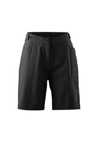 GONSO - Szorty damskie Gonso Adventure. Kolor: czarny. Sport: kolarstwo #1