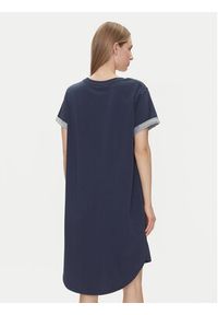 JDY Sukienka codzienna Ivy 15174793 Granatowy Regular Fit. Okazja: na co dzień. Kolor: niebieski. Materiał: bawełna. Typ sukienki: proste. Styl: casual