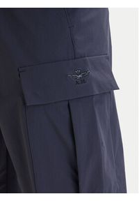 Aeronautica Militare Spodnie cargo 261PA1709UCT04291 Granatowy Comfort Fit. Kolor: niebieski. Materiał: syntetyk #4
