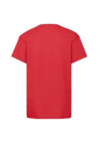 FRUIT OF THE LOOM - Oryginalna Koszulka Dla Dzieci. Kolor: czerwony