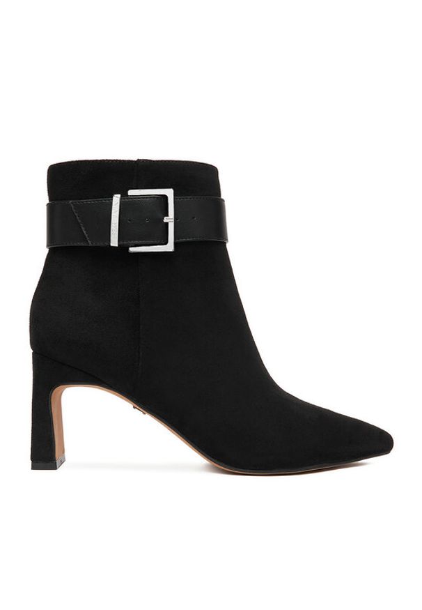 Nine West Botki CEO-LAMIA-01 Czarny. Kolor: czarny. Materiał: materiał
