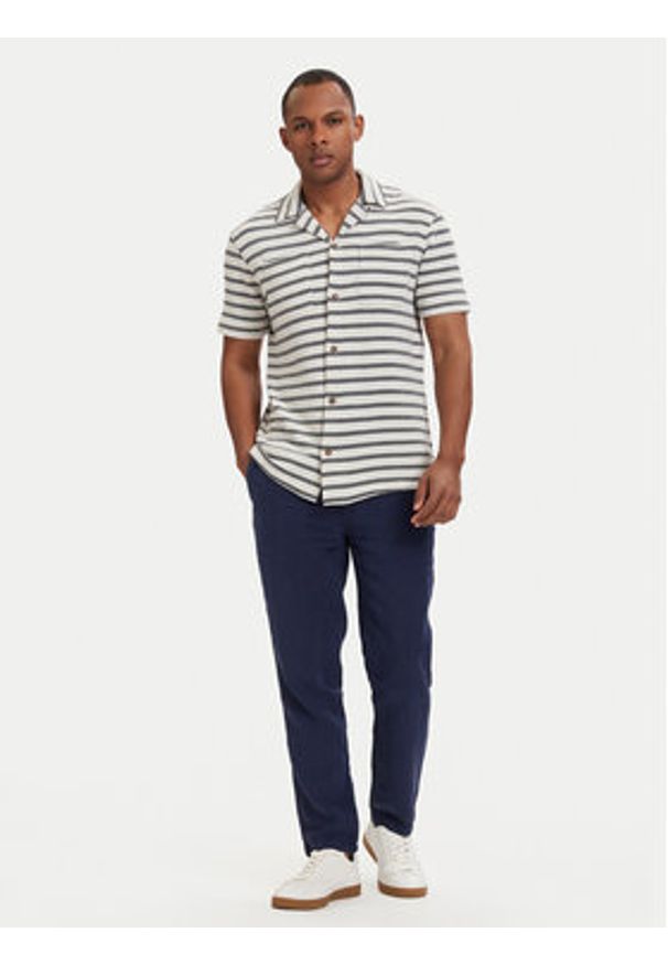 Polo Ralph Lauren Koszula 710A13005001 Kremowy Regular Fit. Typ kołnierza: polo. Kolor: kremowy. Materiał: bawełna