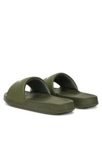 Lacoste Klapki 7-49CMA0021 Khaki. Kolor: brązowy