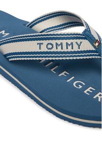 TOMMY HILFIGER - Tommy Hilfiger Japonki Th Webbing Summer Sandal FW0FW09193 Niebieski. Kolor: niebieski. Materiał: materiał #2