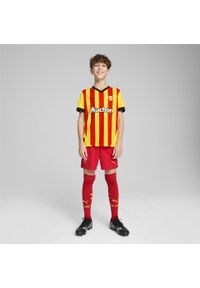 Puma - Młodzieżowa koszulka domowa RC Lens 24/25 PUMA Pelé Yellow Red. Kolor: żółty, wielokolorowy, czerwony