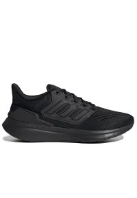 Adidas - Buty adidas EQ21 Run H00521 - czarne. Zapięcie: sznurówki. Kolor: czarny. Materiał: guma, materiał. Szerokość cholewki: normalna. Sport: bieganie #1