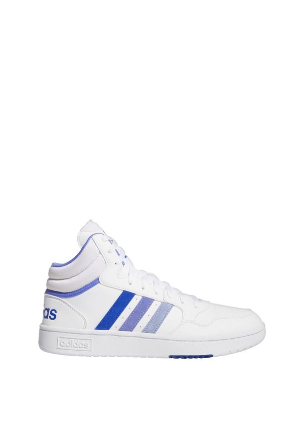Adidas - Hoops 3.0 Mid Classic Vintage Shoes. Kolor: niebieski, biały, wielokolorowy