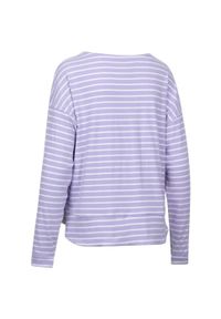 TRESPASS - Top Damski / Damski Soothing Striped Marl Top. Kolor: różowy, fioletowy, wielokolorowy