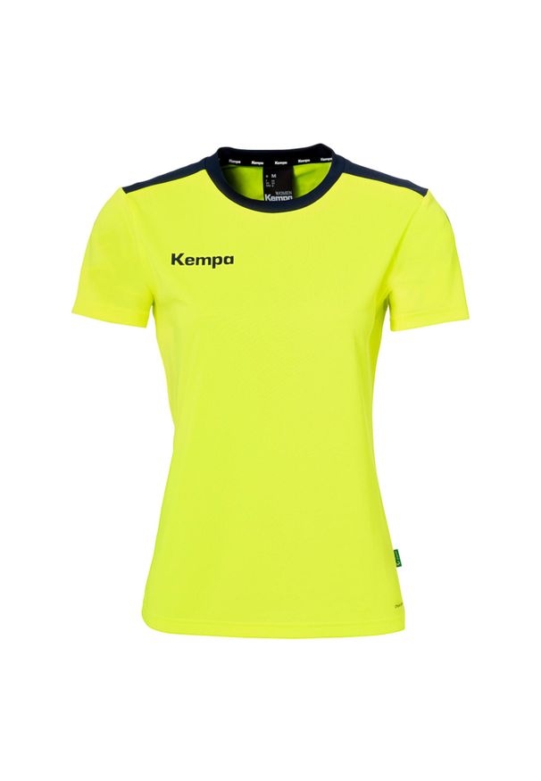 KEMPA - Damski jersey Kempa Emotion 27. Kolor: niebieski, wielokolorowy, żółty. Materiał: jersey. Sport: piłka nożna