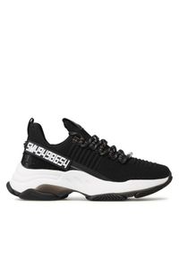 Steve Madden Sneakersy Maxilla-R SM11001603-04004-184 Czarny. Kolor: czarny. Materiał: materiał #1