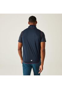 Regatta - Kamizelka softshellowa męska Lankin VI. Kolor: niebieski. Materiał: softshell, materiał. Sport: turystyka piesza #2