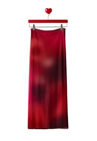 Desigual Spódnica ołówkowa Asmee 26SWFK02 Czerwony Slim Fit. Kolor: czerwony. Materiał: syntetyk #6