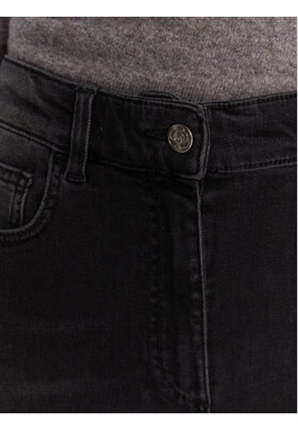 Marella Jeansy 2523186104 Czarny Skinny Fit. Kolor: czarny