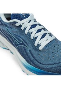 Mizuno Buty do biegania Wave Skyrise 5 J1GD2409 Niebieski. Kolor: niebieski. Materiał: materiał. Model: Mizuno Wave