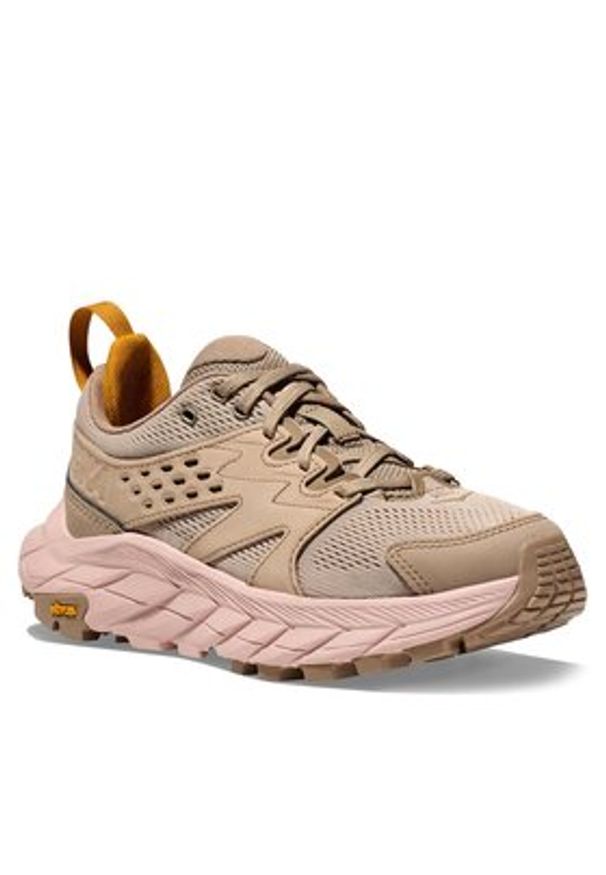 HOKA - Hoka Trekkingi Anacapa Breeze Low 1127921-OTPW Beżowy. Kolor: beżowy. Materiał: materiał