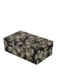 VALENTINO - Sneakersy Camouflage Rockrunner. Kolor: brązowy. Materiał: dresówka, guma. Wzór: moro #2