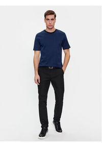 BOSS - Boss T-Shirt Tiburt 426 50506175 Granatowy Regular Fit. Kolor: niebieski. Materiał: bawełna #4