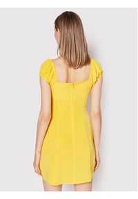 Calvin Klein Jeans Sukienka codzienna J20J218848 Żółty Regular Fit. Okazja: na co dzień. Kolor: żółty. Materiał: syntetyk. Typ sukienki: proste. Styl: casual #6