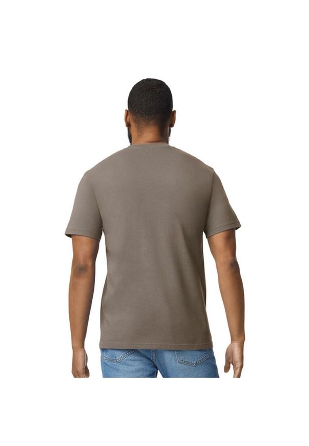 GILDAN - Koszulka Unisex Dla Dorosłych Softstyle Midweight. Kolor: brązowy