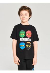 Sinsay - Koszulka Ninjago - czarny. Kolor: czarny #1
