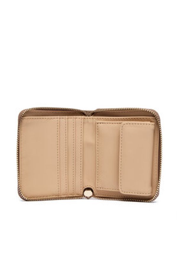 Guess Portfel Cresidia II Slg SWPD98 88137 Brązowy. Kolor: brązowy. Materiał: skóra