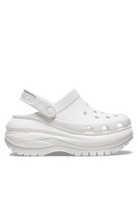 Crocs Klapki Classic Mega Crush Clog 207988 Biały. Kolor: biały