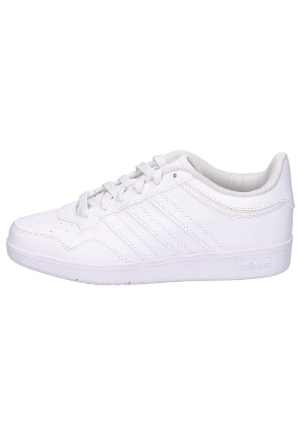 Adidas - Buty dla dzieci adidas Hoops 4.0. Kolor: biały. Materiał: materiał, syntetyk. Sport: turystyka piesza, koszykówka