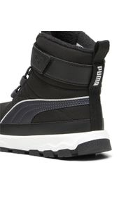 Puma - Dziecięce buty PUMA Evolve PUMA Black Strong Gray White. Kolor: czarny, szary, biały, wielokolorowy. Sport: turystyka piesza