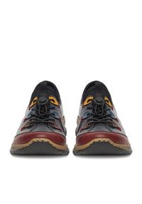 Rieker Półbuty N3271-35 Granatowy. Kolor: niebieski. Materiał: materiał, skóra #5