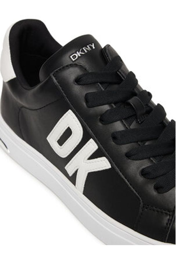 DKNY Sneakersy Abeni K3566320 Czarny. Kolor: czarny. Materiał: skóra