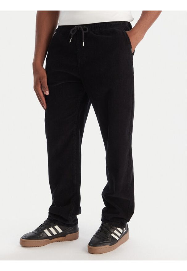 Quiksilver Spodnie materiałowe Taxer EQYNP03315 Czarny. Kolor: czarny. Materiał: materiał