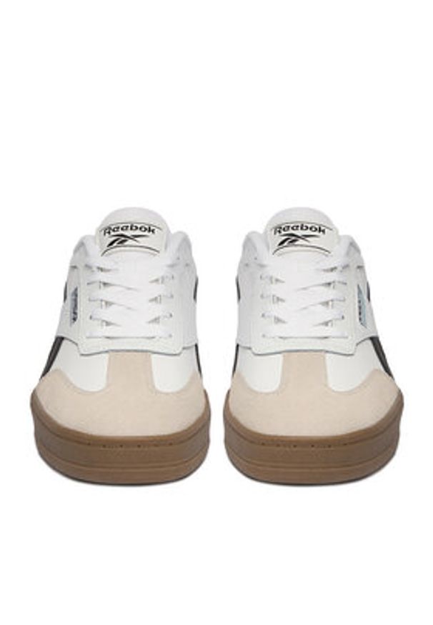 Reebok Sneakersy CEO-FORTE LOUNGER DOUBLE UP AR30255WWCX Biały. Kolor: biały. Materiał: materiał