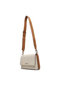 MICHAEL Michael Kors Torebka Nessa 30T5G8ZM1B Beżowy. Kolor: beżowy. Materiał: skórzane #6