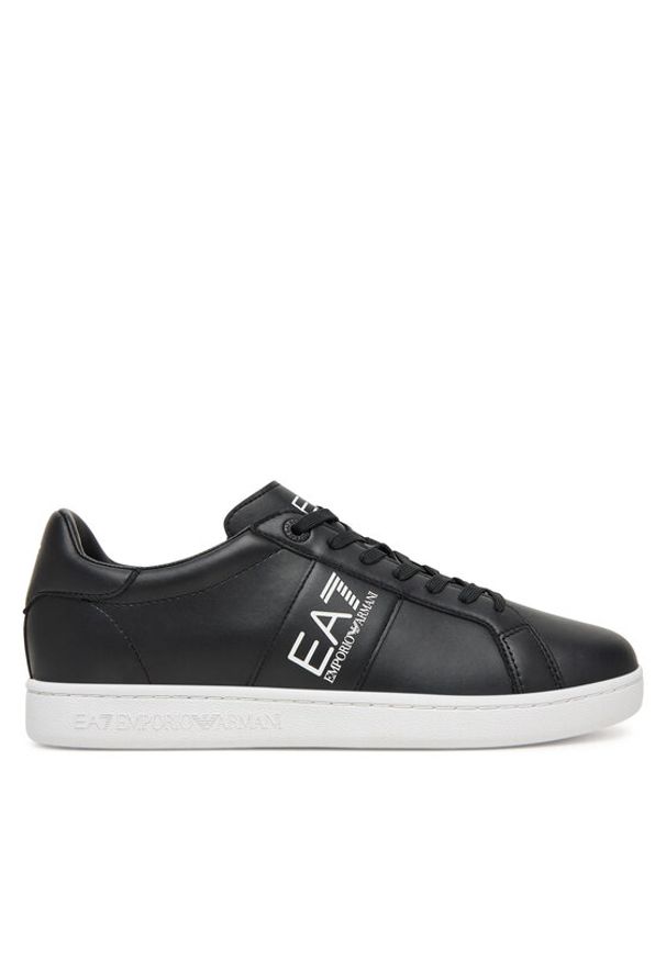 EA7 Emporio Armani Sneakersy 7X000332 AF10848 MC001 Czarny. Kolor: czarny. Materiał: skóra