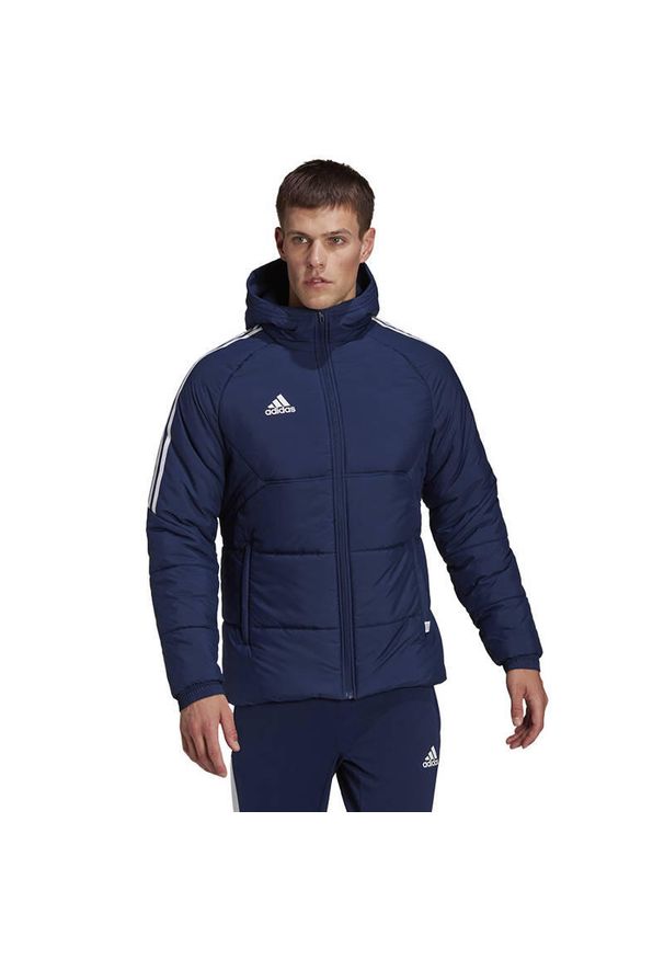 Adidas - Kurtka sportowa zimowa męska adidas Condivo 22. Kolor: niebieski. Sezon: zima