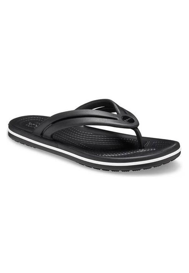 Japonki damskie Crocs Crocband Flip W. Kolor: czarny. Materiał: syntetyk, materiał