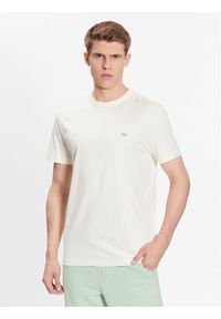 Quiksilver T-Shirt Essentials EQYKT04092 Écru Regular Fit. Materiał: bawełna